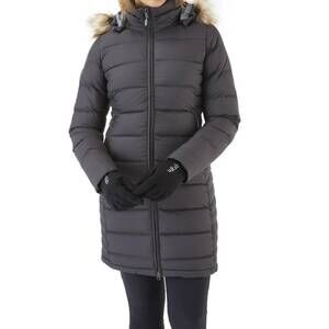 NEW RAB deep cover parka coat in black